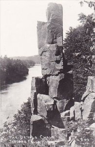 The Devils Chair Taylors Falls Minnesota Real Photo 1951