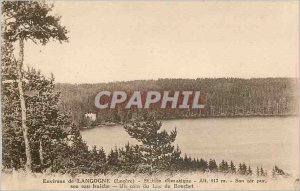 Old Postcard Around Langogne Lozere health resort