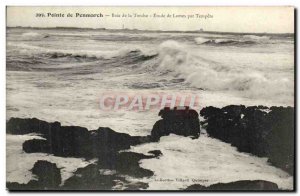 Old Postcard Pointe Penmarch Torch Bay Blades study by Storm