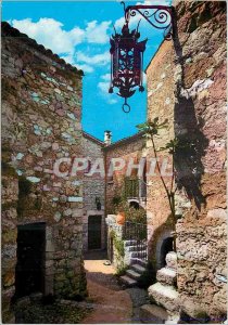 Postcard Modern French Riviera Eze Village The Palace of the Prince of Sweden