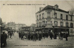 CPA NOGENT sur MARNE La Poste de Secours et de Police. (509447)