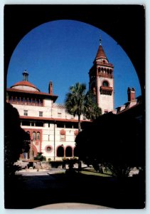 ST. AUGUSTINE, Florida FL ~ Campus FLAGLER COLLEGE 1987 ~ 4x6 Postcard