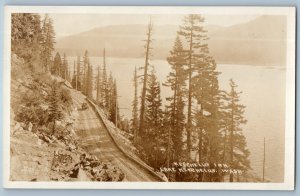 c1910's View Of Keechelubs Inn Lake Keechelus Washington WA RPPC Photo Postcard