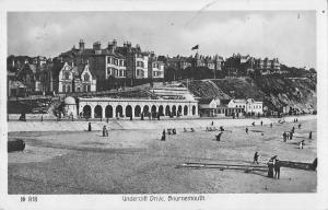 uk14138 undercliff dirve   bournemouth real photo  uk