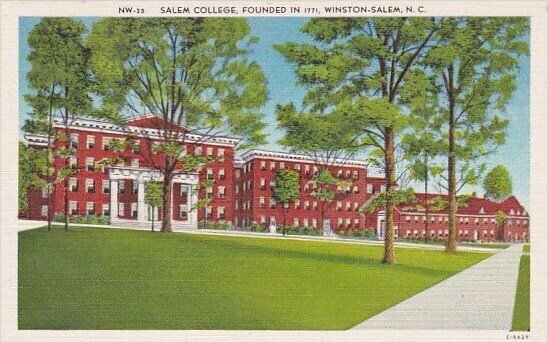 Salem College Founded In 1771 Winston Salem North Carolina