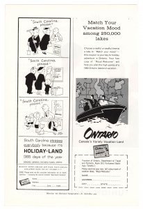 Union Pacific Railroad - 1960's Vintage Ad (Dome Dining Cars)