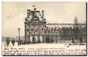 Paris - 1 - Les Tuileries - Pavillon de Flore - Old Postcard