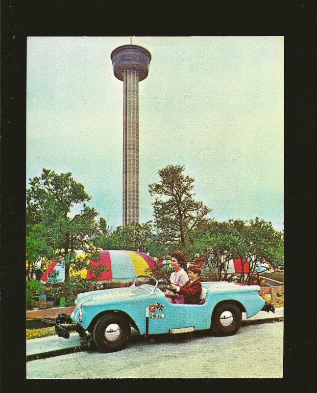 Gulf Oil Corporation Gulf Touride 1960's Color Postcard Unposted