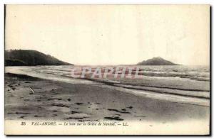 Old Postcard Val Andre Le Soir on Greve Nantois