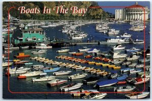 M-45190 Boats In The Bay Avalon Bay Catalina Island California