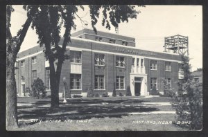 RPPC HASTINGS NEBRASKA CITY WATER AND LIGHT PLANT VINTAGE REAL PHOTO POSTCARD