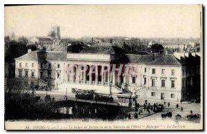 Postcard Old Towers I and L the Palai justice seen from the terrace of the Ho...