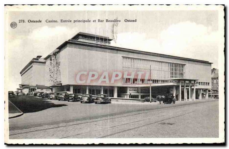 Belgium - Belgium - Belgien - Ostend - Casino - Entree and Main Bar Beaulieu ...