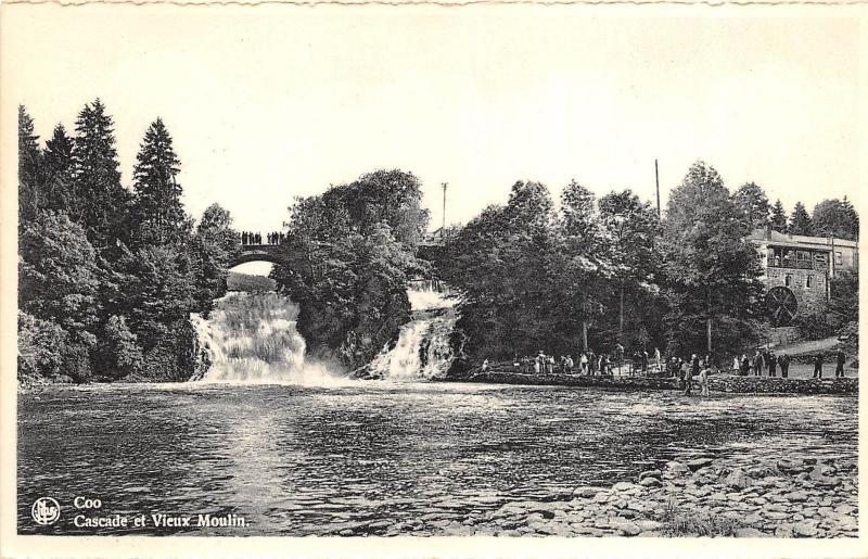 BR40026 cascade et vieux moulin coo belgium    Belgium