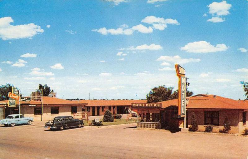 Amarillo Texas Skyline Motel Coffee Shop Vintage Postcard K35392