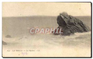 Old Postcard La Bocca Les Rochers