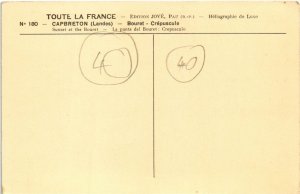 CPA Capbreton Bouret Creposcule (1263734)
