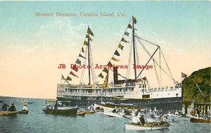 Wilmington Transportation, Steamship Hermosa, Catalina Island, Steamer