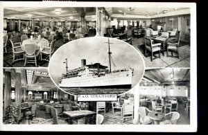 LS3937 - P&O Liner - Strathaird - Multiview x 5 Interiors - postcard