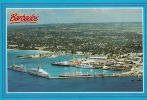 Barbados Harbour Postcard