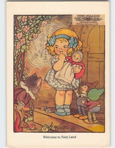 Postcard Welcome to Fairy Land Home Magazine San Francisco California USA