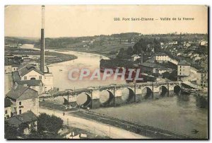 Postcard Old Bridge Saint Etienne Vallee de la Vienne