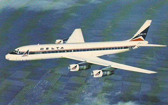 Delta Airlines Douglas DC-8 Fanjet