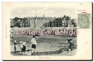 Old Postcard Trouville Hotel in Paris