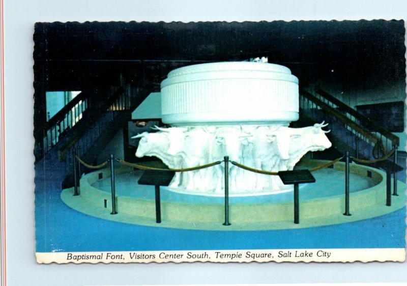 Baptismal Font - Visitor Center South - Temple Square, Salt Lake City, Utah 