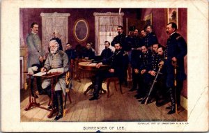 History The Surrender Of Lee 9 April 1865
