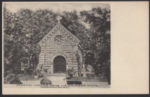 DC WASHINGTON General Logan's Tomb, U.S. Soldiers' Home ~ Und/B