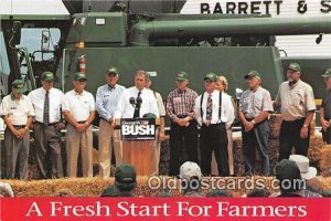 Fresh Start for Farmers George W Bush Unused 