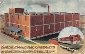 Rawleigh's Stock Dip Factory Vintage Postcard JE359873