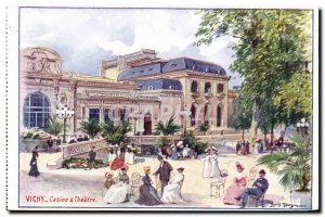 Vichy - Casino Theater - Old Postcard