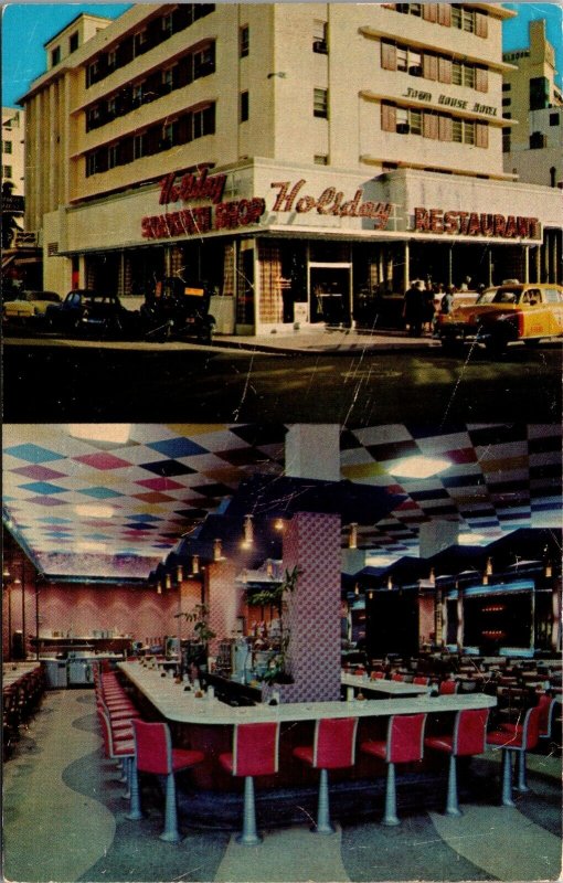 Postcard Holiday Restaurant in Miami Beach, Florida~191 