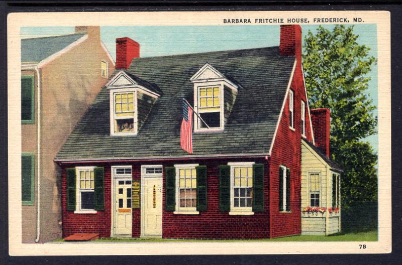 Barbara Fritchie House,Frederick,MD