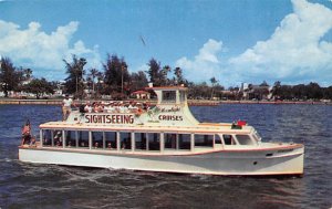 Sunshine Cruises on Sarasota Bay Bradenton FL Postcard