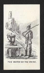 VICTORIAN TRADE CARDS (2) Hats & Linen Collars