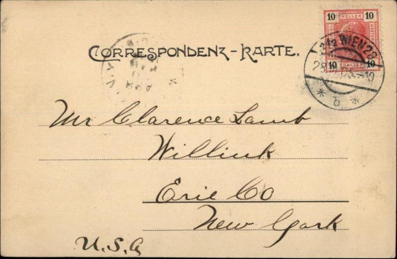 Horse Racing - Baden bei Wien Austria 1903 Postcard