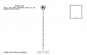 Postcard SHOPS SCENE Reno Nevada NV AS5442