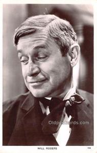 Will Rogers Movie Star Actor Actress Film Star Unused 