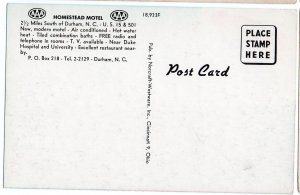 13095 Homestead Motel, Durham, North Carolina