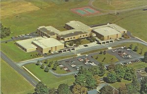 Aerial view of Saybrook High School, Saybrook, Connecticut 