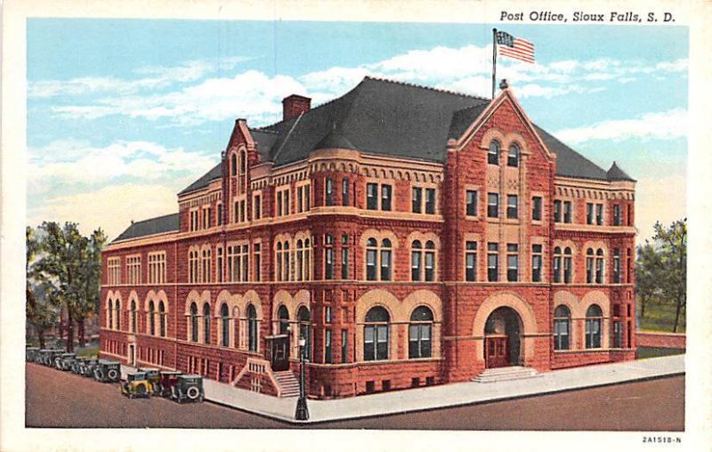 Post Office Sioux Falls, South Dakota, USA Unused 