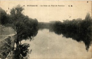 CPA PUTEAUX La Seine au Pont de Puteaux (413126)