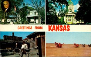 Greetings From Kansas Multi View