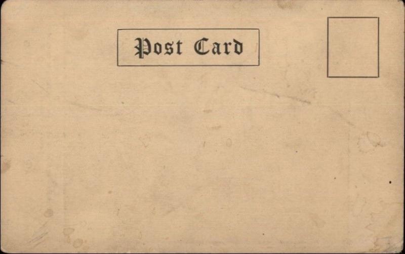 early Oldsmobile Car Auto Andes Mtns Christ Monument c1905 Postcard