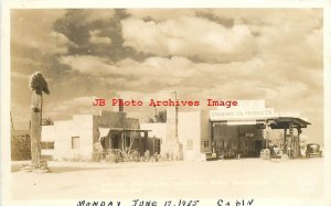 AZ, Salome, Arizona, RPPC, Van's Standard Oil Gas Station & Cafe, Frashers Photo