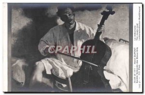 Old Postcard Bass 1911 Salon Henri Dupont melomane