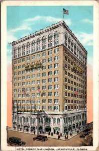 Hotel George Washington Jacksonville FL Postcard PC92